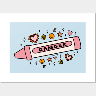 Cancer Crayon Posters and Art